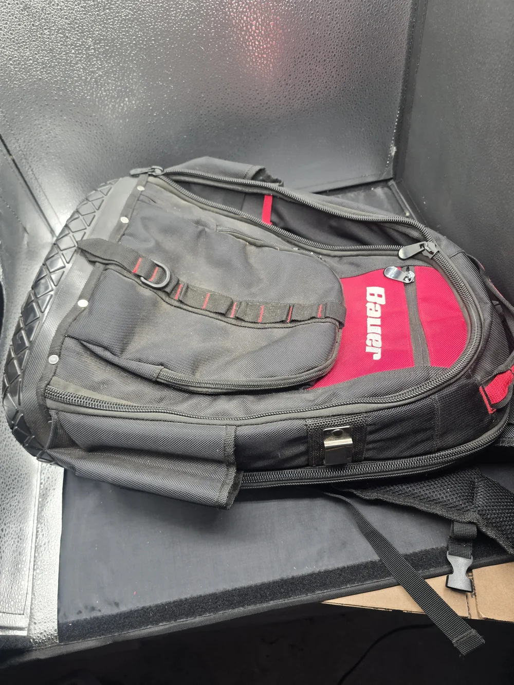 Bauer Men's‎ Black and Red Backpack
